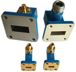 Right Angle Launch Waveguide Coaxial Adapters Right Angle Launch Waveguide Coaxial Adapters
